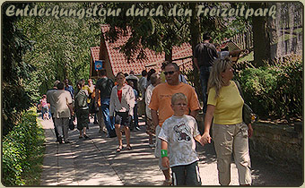 Bei einer Entdeckungstour durch den Freizeitpark im Park Erholung und Entspannung vorfinden Bei einer Entdeckungstour durch den Freizeitpark im Park Erholung und Entspannung vorfinden