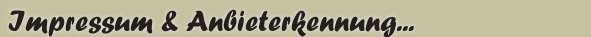 Informationen zum Impressum der Sandsteinh�hle und M�rchenh�hle Walldorf bei Meiningen in Th�ringen